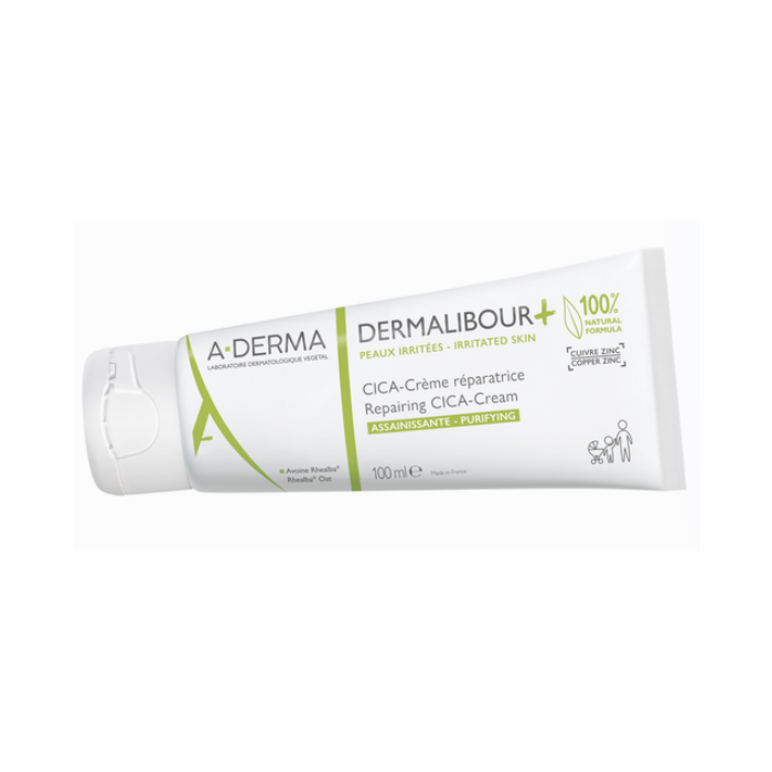 A-Derma Dermalibour Cica-Cream Ενυδατική Κρέμα Σώματος για Ξηρές & Ευαίσθητες Επιδερμίδες 100ml