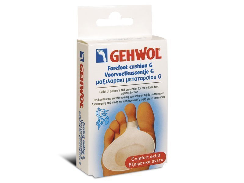 Gehwol Μαξιλαράκια Metatarsal Cushion G με Gel για το Μετατάρσιο Small 2τμχ 1126904