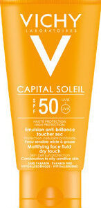 Vichy Capital Soleil Αδιάβροχη Αντηλιακή Κρέμα Προσώπου SPF50 50ml