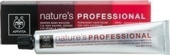 Apivita Nature's Professional Βαφή Μαλλιών Χωρίς Αμμωνία 4.74 Καστανό Μπεζ Χάλκινο 50ml