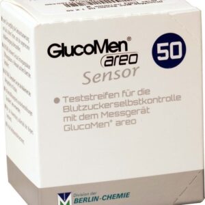 Menarini Glucomen Sensor Areo Ταινίες Μέτρησης Σακχάρου 50τμχ
