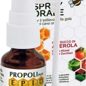 Specchiasol Propoli Plus E.P.I.D. Junior Spray για Παιδιά χωρίς Γλουτένη Φράουλα 15ml