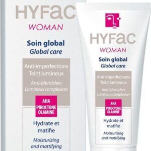 Bailleul Laboratoires Hyfac Woman Soin Global Global Care Κρέμα Προσώπου για Ενυδάτωση & Ατέλειες με AHA 40ml