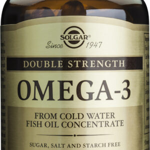 Solgar Double Strength Omega 3 Ιχθυέλαιο 60 μαλακές κάψουλες