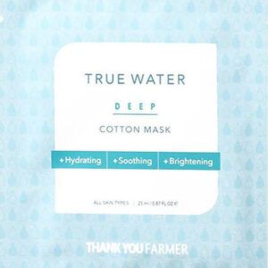 Thank You Farmer True Water Deep Cotton Μάσκα Ομορφιάς Προσώπου για Ενυδάτωση 25ml