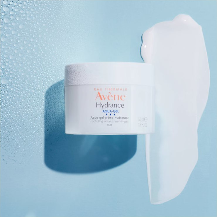 Eau Thermale Avène Hydrance Aqua-Gel Light Gel Προσώπου για Ενυδάτωση & Ρύθμιση Λιπαρότητας 50ml - Image 2