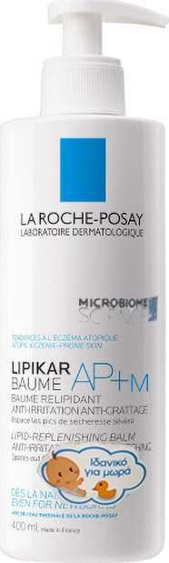 La Roche Posay Lipikar Baume AP+M Ενυδατικό Balm Ανάπλασης για Ατοπικές Επιδερμίδες 400ml