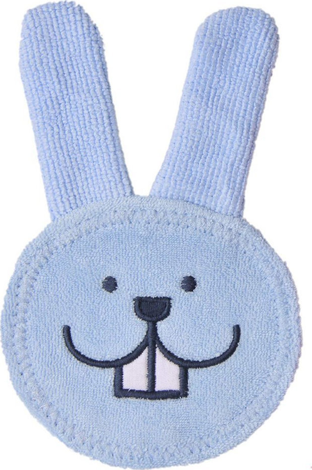 Mam Μασητικό Γάντι Οδοντοφυΐας Rabbit από Ύφασμα για 0 m+ 610 Μπλε