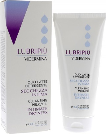 Epsilon Health Vidermina Cleansing Milk/Oil Intimate Dryness Λάδι για Καθαρισμό της Ευαίσθητης Περιοχής με Υαλουρονικό 200ml