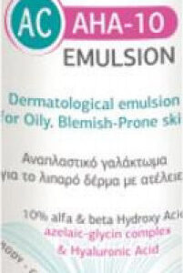Froika AC AHA-10 24ωρο Αναπλαστικό & Ρυθμιστικό Γαλάκτωμα Προσώπου Ημέρας με SPF15 κατά των Ατελειών & της Ακμής με Υαλουρονικό Οξύ 125ml