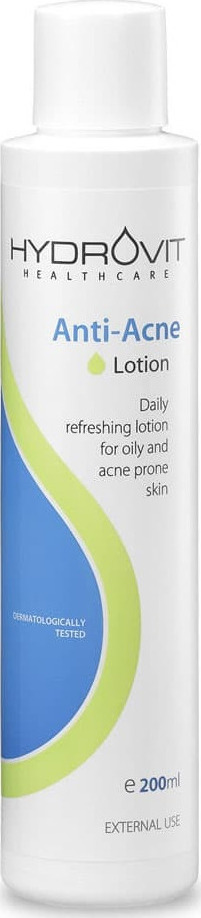 Target Pharma Hydrovit Anti-Acne Lotion Καθαρισμού Προσώπου για Ακνεϊκές Επιδερμίδες 200ml