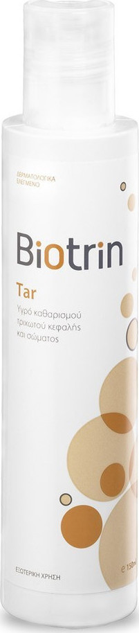Target Pharma Biotrin Tar Αφρόλουτρο για Μαλλιά & Σώμα 150ml