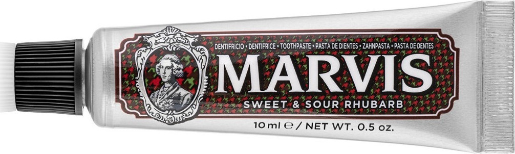Marvis Sweet & Sour Rhubarb Οδοντόκρεμα για Ουλίτιδα , Πλάκα & Τερηδόνα 10ml
