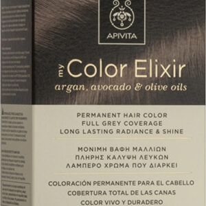 Apivita My Color Elixir Βαφή Μαλλιών Χωρίς Αμμωνία 6.78 Ξανθό Σκούρο Μπεζ Περλέ 50ml