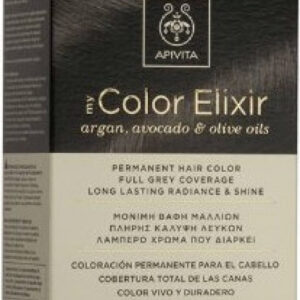 Apivita My Color Elixir Βαφή Μαλλιών Χωρίς Αμμωνία 4.11 Καστανό Έντονο Σαντρέ 50ml