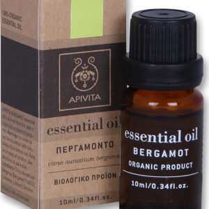 Apivita Bergamot Essential Oil Βιολογικό Αιθέριο Έλαιο Περγαμόντο 10ml