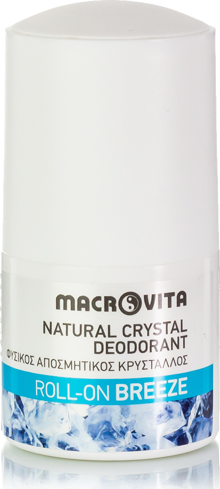 Macrovita Breeze Αποσμητικός Κρύσταλλος σε Roll-On 50ml