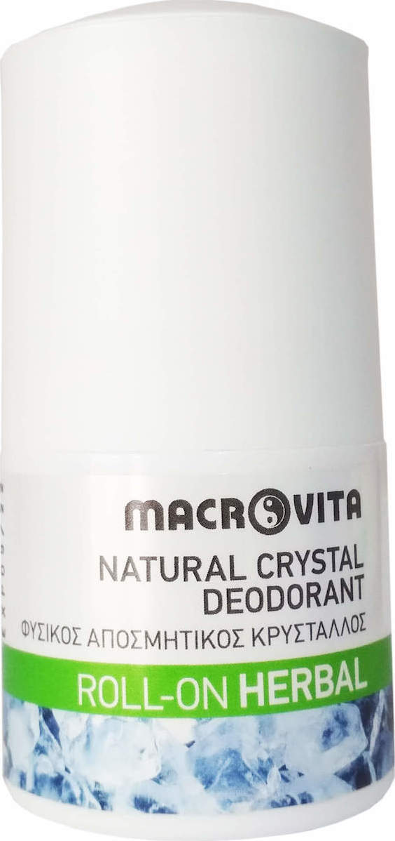Macrovita Herbal Αποσμητικός Κρύσταλλος σε Roll-On 50ml