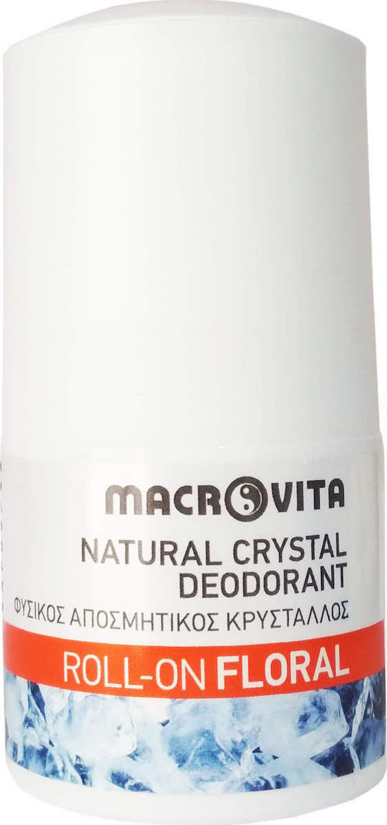 Macrovita Floral Αποσμητικός Κρύσταλλος σε Roll-On 50ml