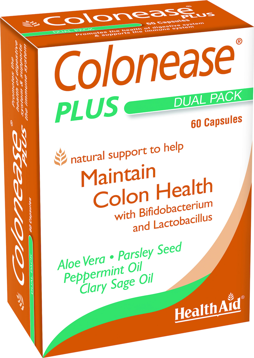 Health Aid Colonease Plus Ειδικό Συμπλήρωμα Διατροφής 60 κάψουλες