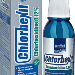 InterMed Chlorhexil 0.12% Στοματικό Διάλυμα για την Ουλίτιδα, κατά της Πλάκας & της Κακοσμίας 250ml