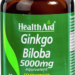 Health Aid Ginkgo Biloba 5000mg 30 κάψουλες