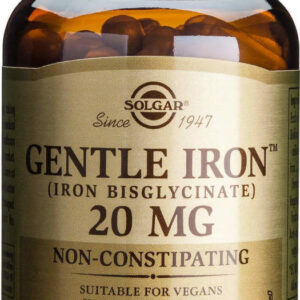 Solgar Gentle Iron 20mg 90 φυτικές κάψουλες