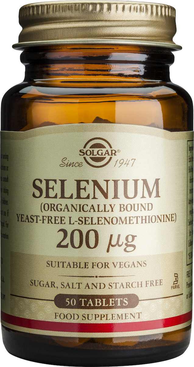 Solgar Selenium 50 ταμπλέτες