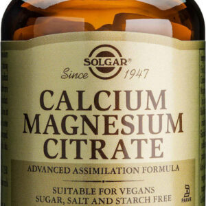 Solgar Calcium Magnesium Citrate 50 ταμπλέτες