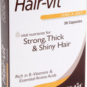Health Aid Hair-Vit Ειδικό Συμπλήρωμα Διατροφής 30 κάψουλες