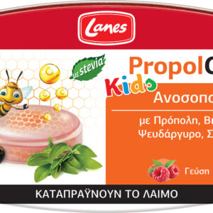 Lanes PropolCare Παστίλιες για Παιδιά & Ενήλικες για Ξηρό και Παραγωγικό Βήχα χωρίς Γλουτένη Βατόμουρο 54gr
