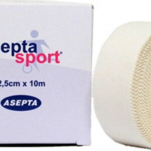 Asepta Aseptasport Αυτοκόλλητη Αθλητική Ταινία 2.5cm x 10m