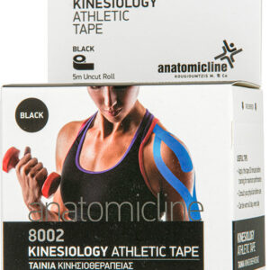 Anatomic Line Ταινία Κινησιοθεραπείας 5cm x 5m Μαύρη