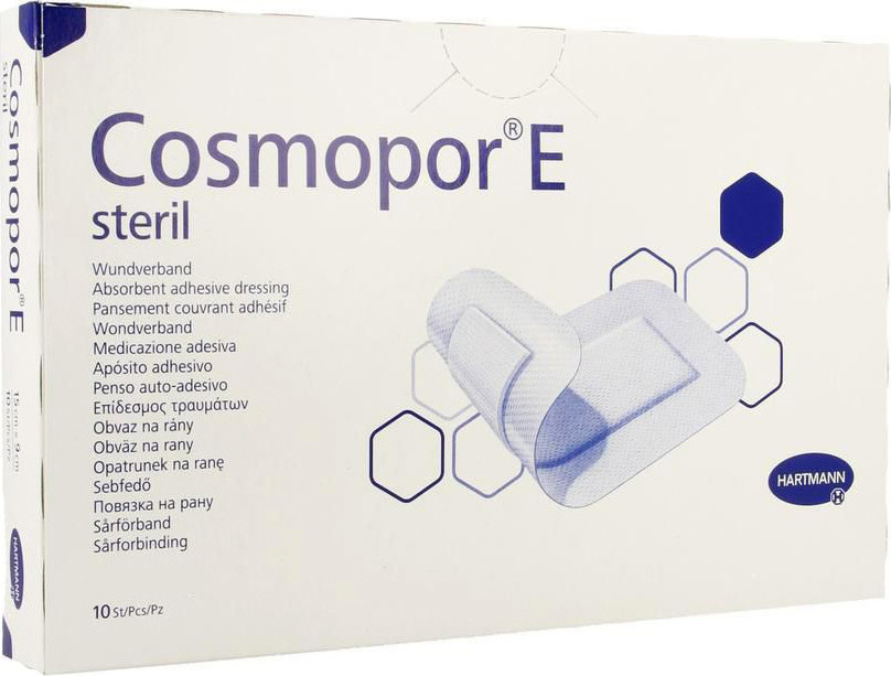 Hartmann Cosmopor E Αυτοκόλλητες Γάζες 15x9cm 10τμχ