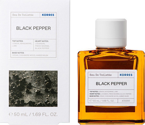 Korres Black Pepper Eau de Toilette 50ml - Image 2