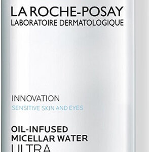 La Roche Posay Oil Infused Ultra Micellar Water Αφαίρεσης Αδιάβροχου Μακιγιάζ Προσώπου 400ml