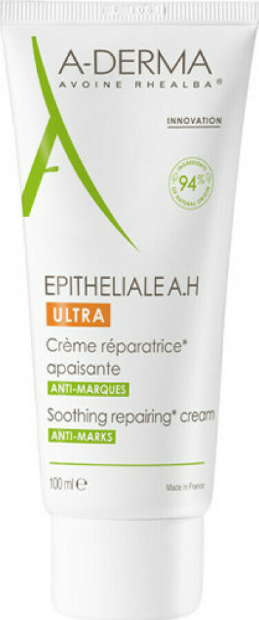 A-Derma Epitheliale A.H. Ultra Ενυδατική Κρέμα Ανάπλασης με Υαλουρονικό Οξύ για Όλες τις Επιδερμίδες 100ml