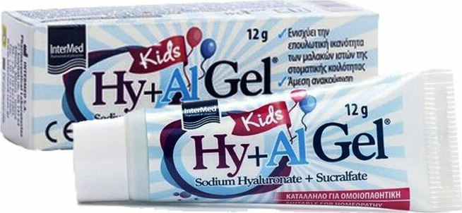 InterMed Hy + Al Gel Kids Gel 12gr 1τμχ
