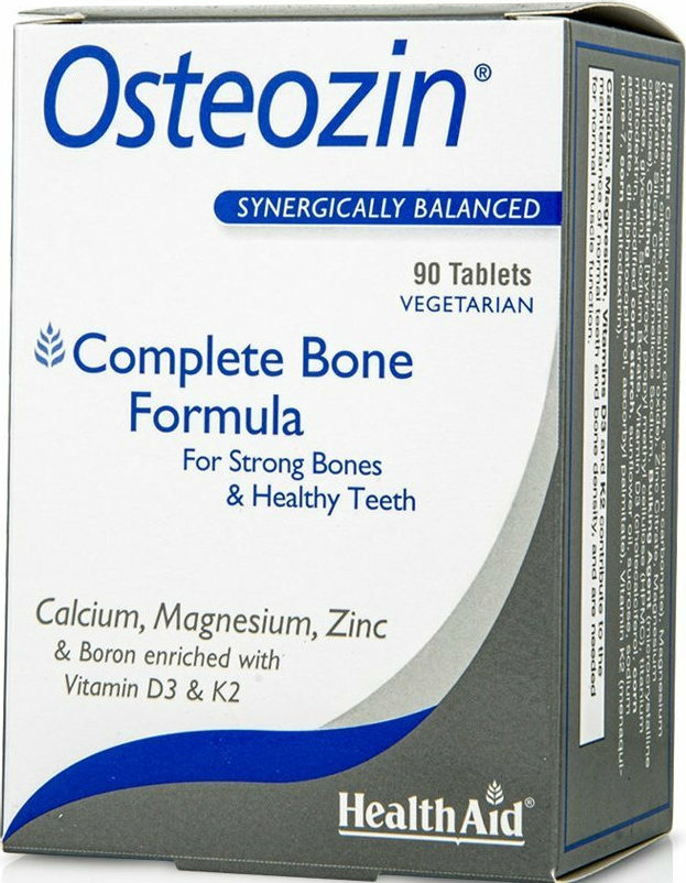 Health Aid Osteozin Ειδικό Συμπλήρωμα Διατροφής 90 ταμπλέτες