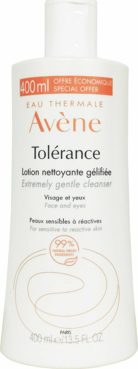 Eau Thermale Avène Tolerance Lotion Καθαρισμού Προσώπου 400ml