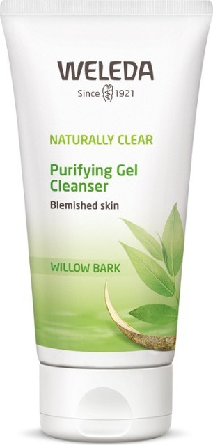 Weleda Naturally Clear Purifying Gel Cleanser Gel Καθαρισμού Προσώπου για Ακνεϊκές Επιδερμίδες 100ml