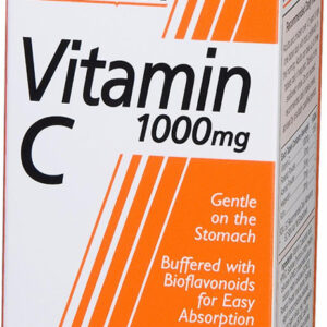 Health Aid Vitamin C Βιταμίνη Vegan για Ενίσχυση του Ανοσοποιητικού, τo Δέρμα & Αντιοξειδωτική δράση 1000mg 100 φυτικές κάψουλες
