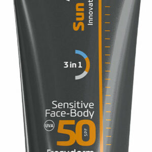 Frezyderm Active Sun Screen Sensitive Αδιάβροχη Αντηλιακή Κρέμα Προσώπου και Σώματος SPF50 150ml