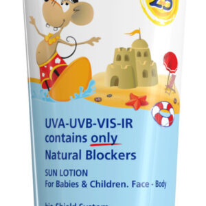 Frezyderm Baby Sun Care SPF25 Αδιάβροχο Βρεφικό Αντηλιακό Γαλάκτωμα για Πρόσωπο & Σώμα 100ml