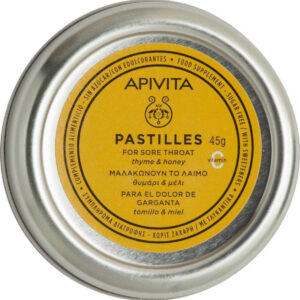 Apivita Pastilles Χωρίς Ζάχαρη Μέλι & Θυμάρι 45gr
