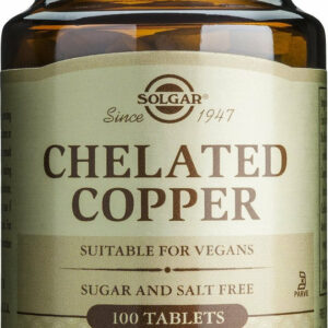 Solgar Chelated Copper 2.5mg 100 ταμπλέτες