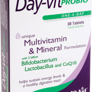 Health Aid Day-Vit Probio Probiotics & CoQ10 Προβιοτικά 30 ταμπλέτες