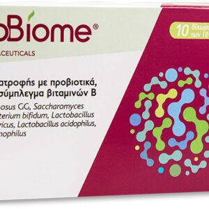 Cross Pharmaceuticals LactoBiome με Προβιοτικά και Πρεβιοτικά 10 Φιαλίδια