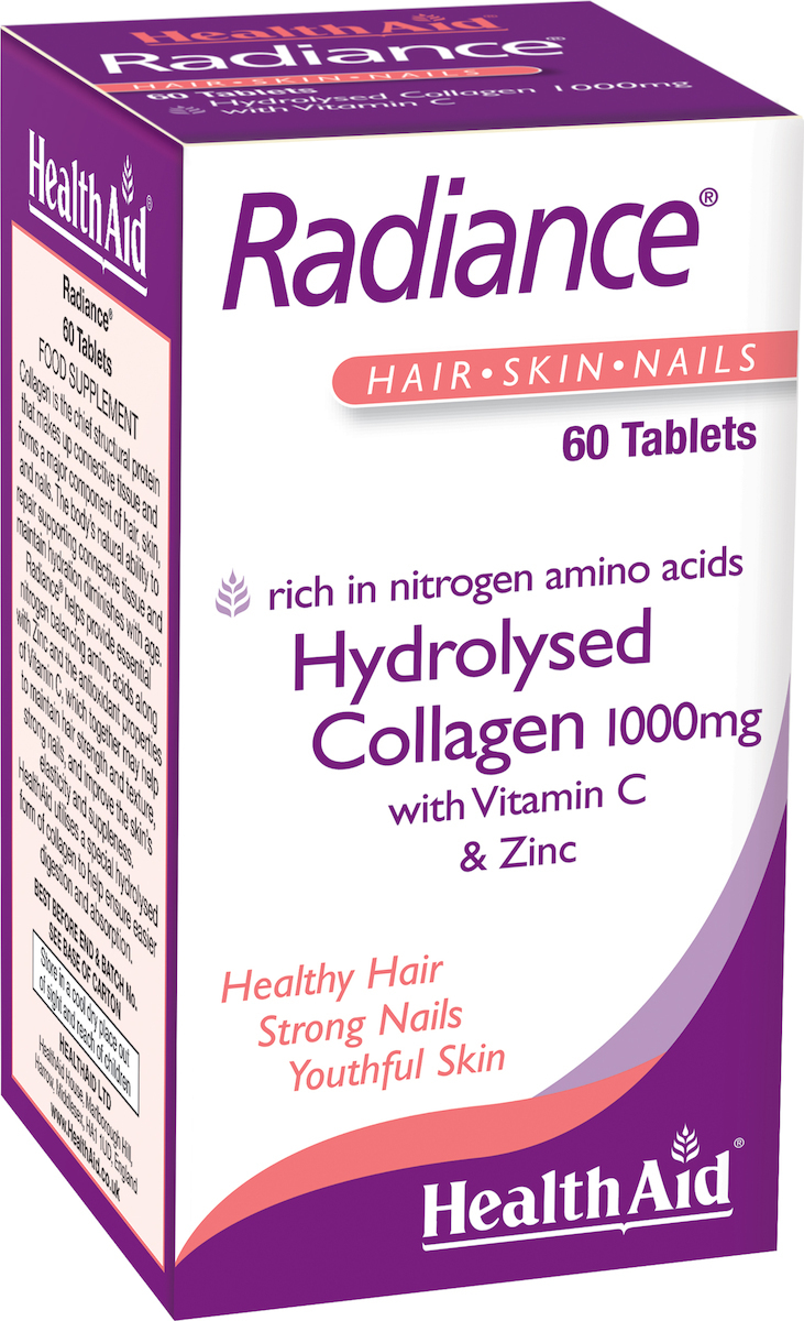 Health Aid Radiance 1000mg με Βιταμίνη C 60 ταμπλέτες