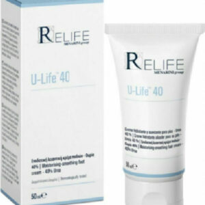Relife U-Life 40 Κρέμα Ανάπλασης Ποδιών με Ουρία 50ml